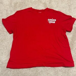 Target Red “Cookie Crew” Sleep Shirt